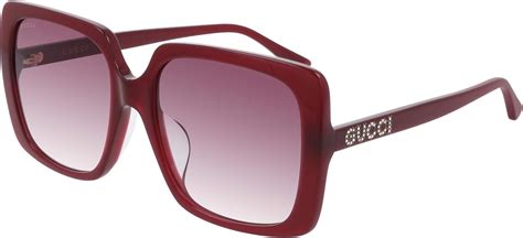 gucci occhiale rosso|occhiali Gucci donna.